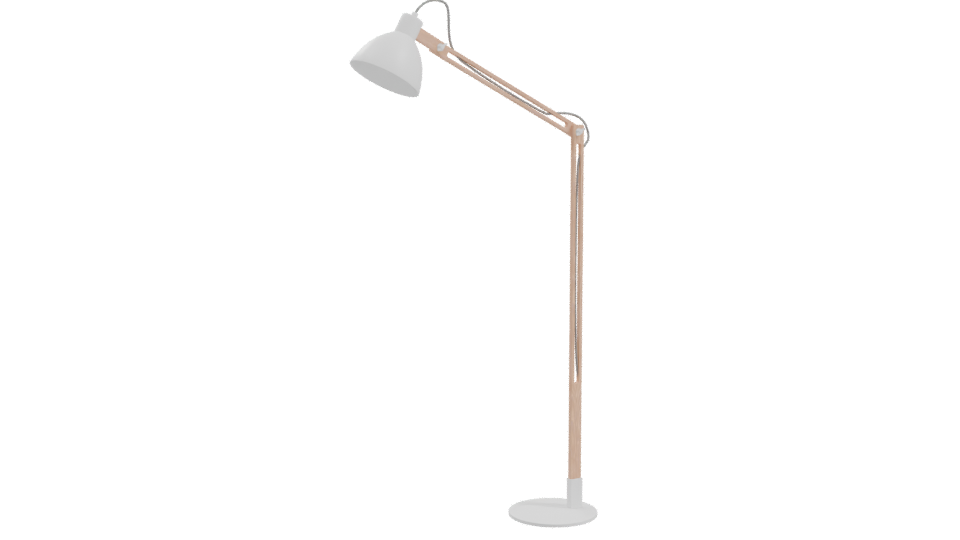 Modern Adjustable Floor Lamp 3D - Professional 3D Model Render 10