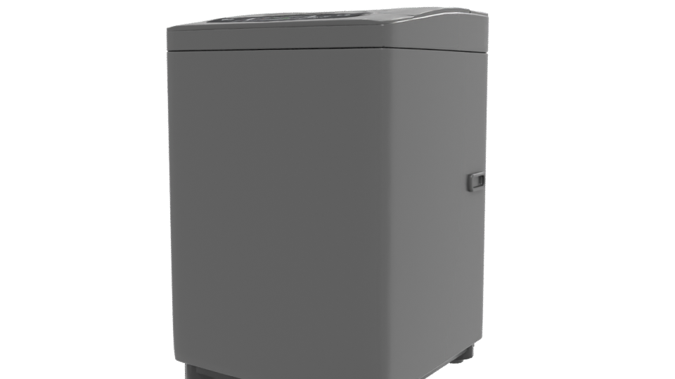 Top Load Washing Machine Model - Professional 3D Model Render 12