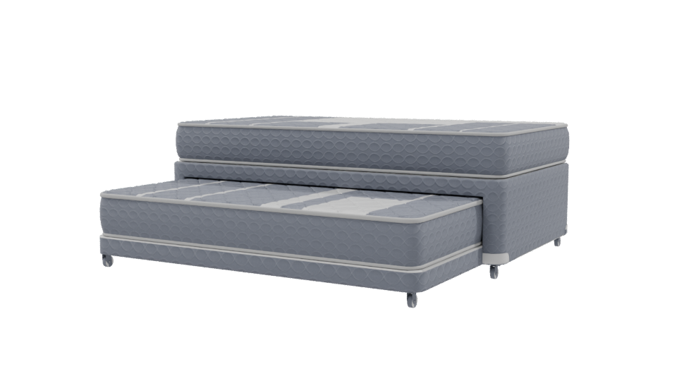 Compact Sofa Bed Model 3D - Professional 3D Model Render 9