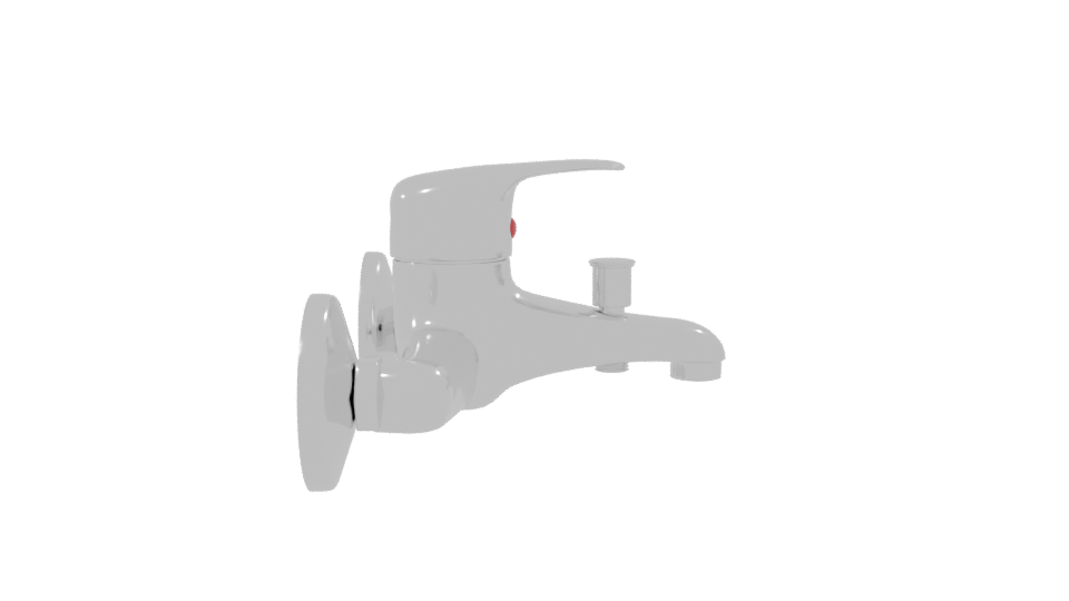 Stylish Bathroom Faucet Model 3D - Professional 3D Model Render 8