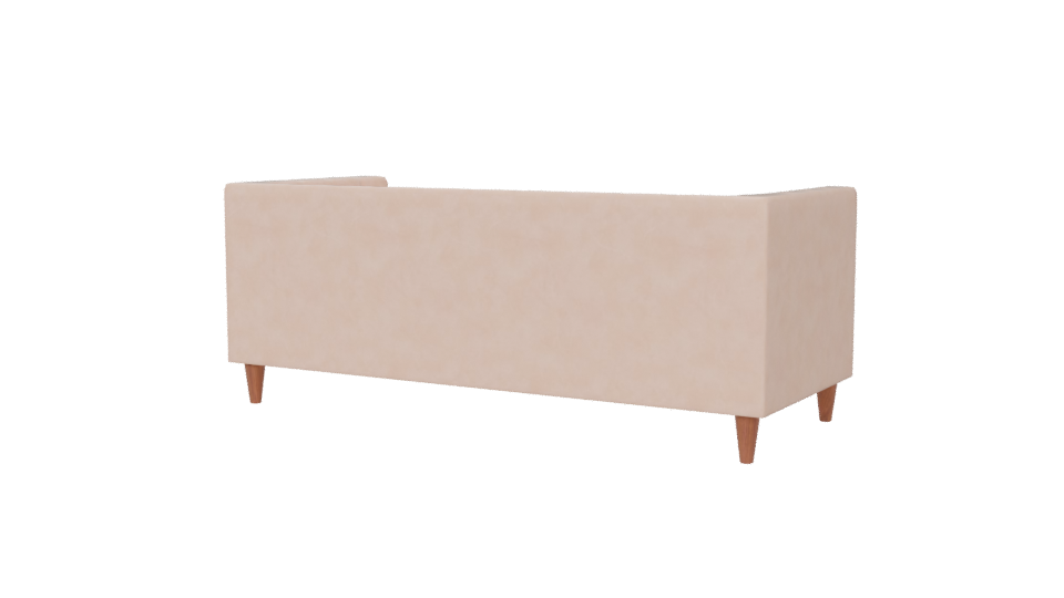 Stylish Modern Sofa 3D Model - Professional 3D Model Render 6