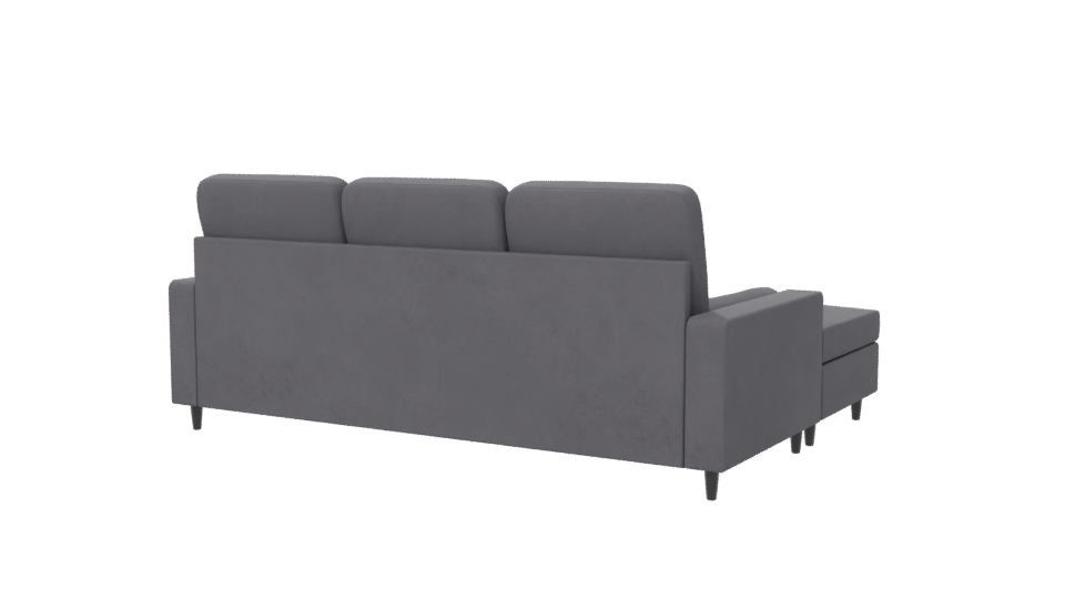 Stylish Modular Sofa 3D Model - Professional 3D Model Render 6