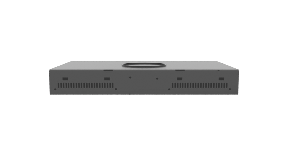 Sleek Multimedia Receiver Model - Professional 3D Model Render 5