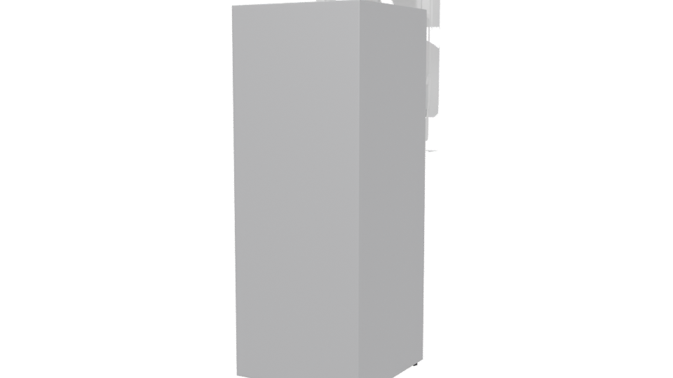 Sleek Refrigerator 3D Model - Professional 3D Model Render 6