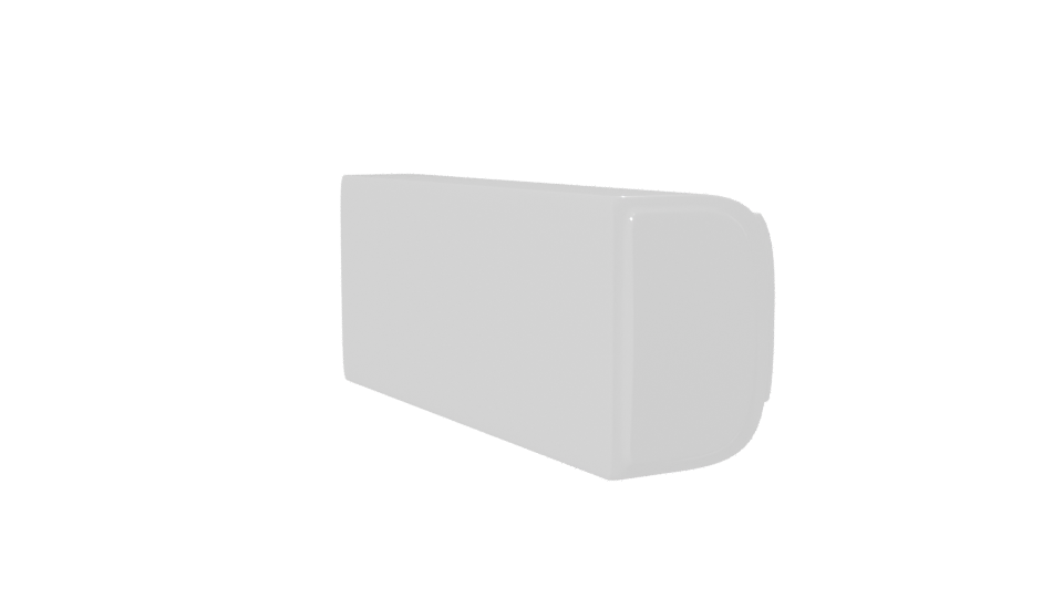 Sleek Modern Air Conditioner Model - Professional 3D Model Render 7