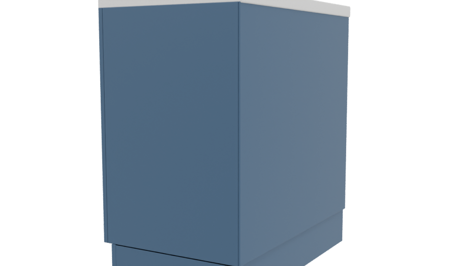 Contemporary Kitchen Cabinet 3D - Professional 3D Model Render 3