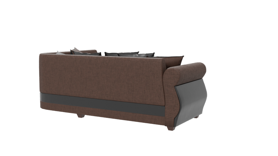 Stylish Modern Sectional Sofa 3D Model - Professional 3D Model Render 6