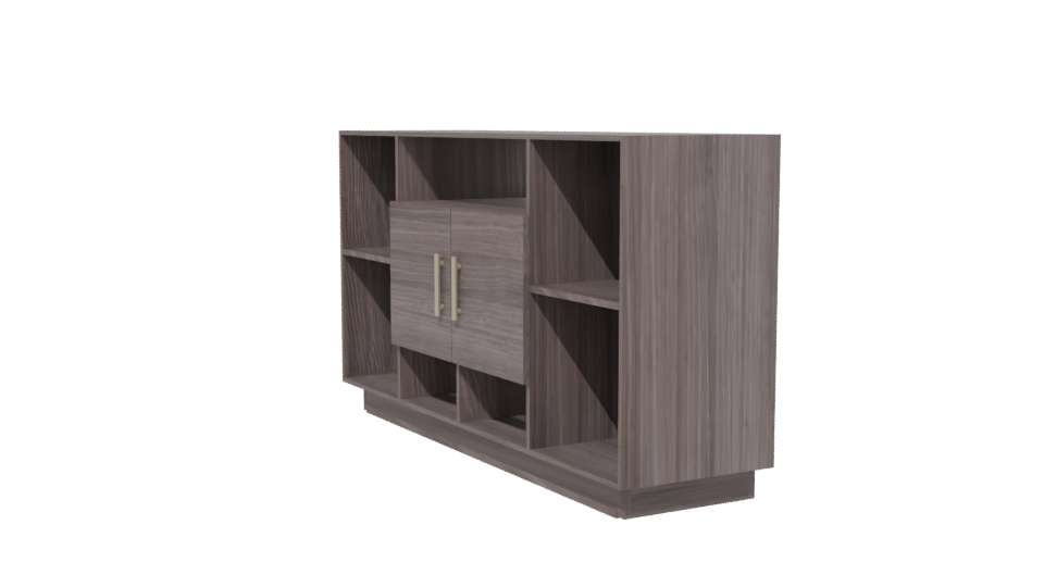 Stylish Modern TV Stand 3D - Professional 3D Model Render 13
