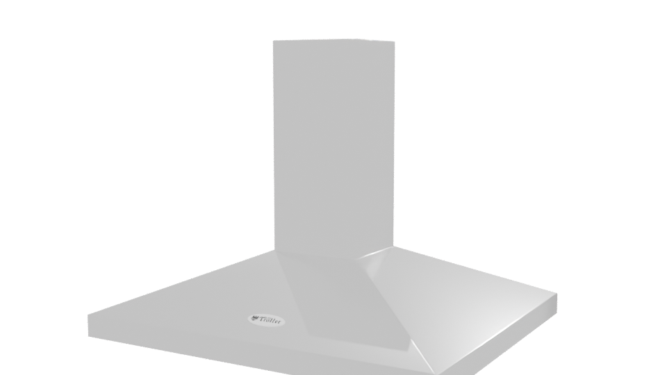 Stylish Kitchen Hood 3D Model - Professional 3D Model Render 12