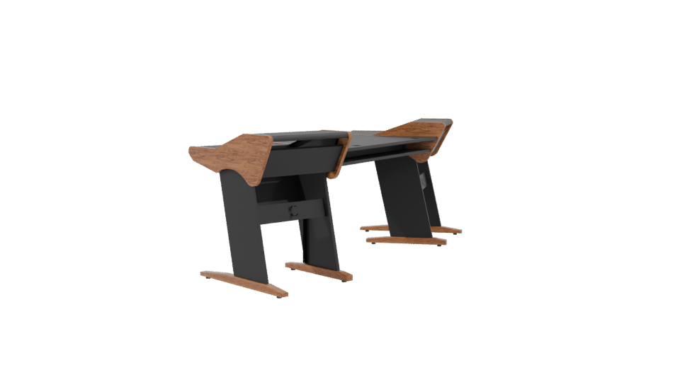 Stylish Modern Office Desk 3D Model - Professional 3D Model Render 3