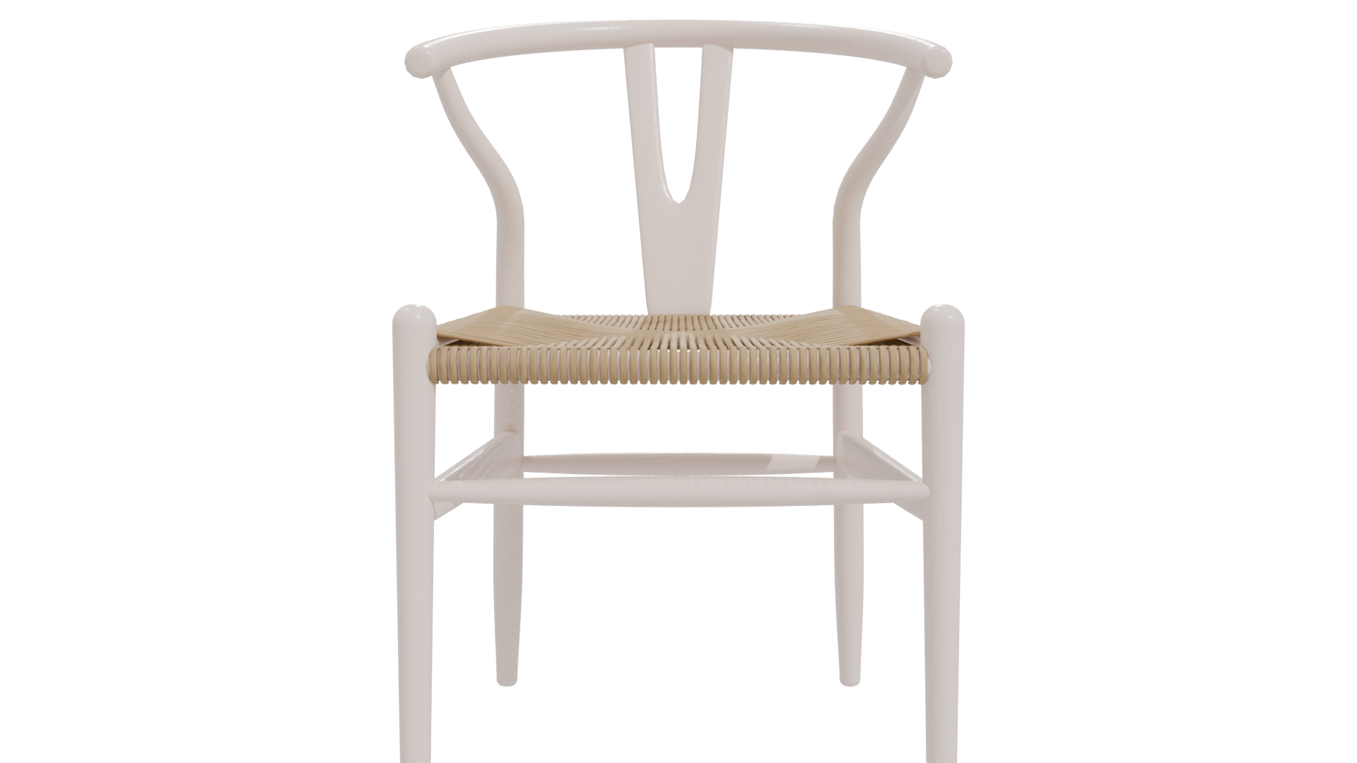 Stylish Minimalist Dining Chair Model - Professional 3D Model Render 11