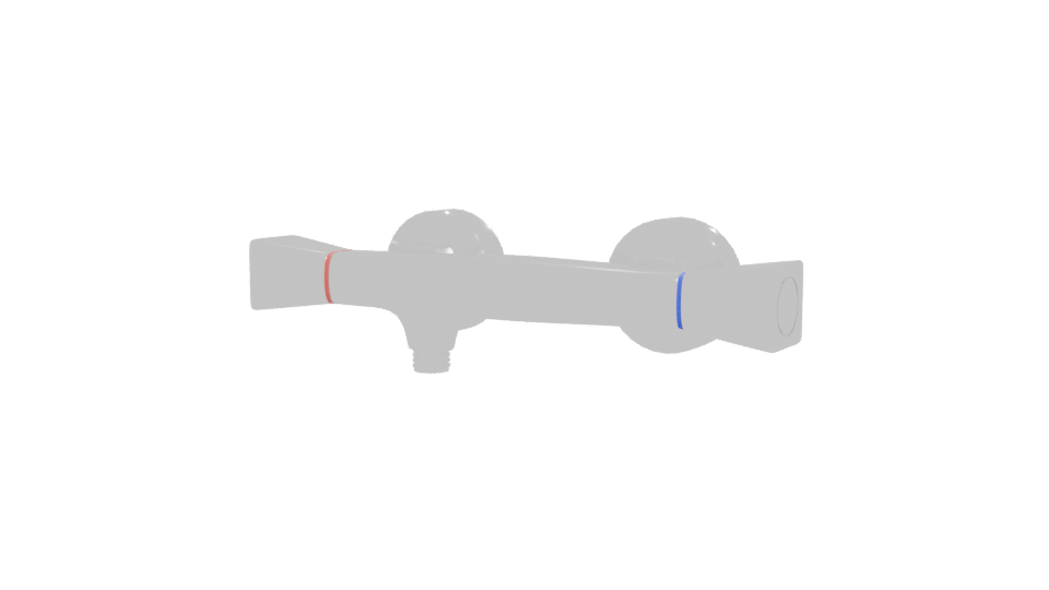 Stylish Bathroom Tap Faucet 3D - Professional 3D Model Render 12