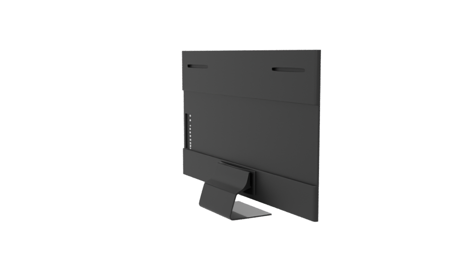 Sleek Modern Television 3D Model - Professional 3D Model Render 7