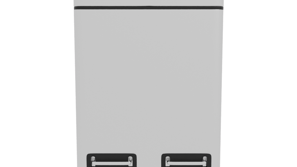 Modern Household Trash Bin 3D - Professional 3D Model Render 11