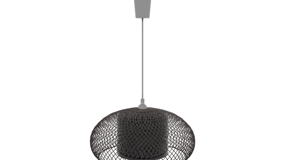 Stylish Pendant Lamp 3D Model - Professional 3D Model Render 2