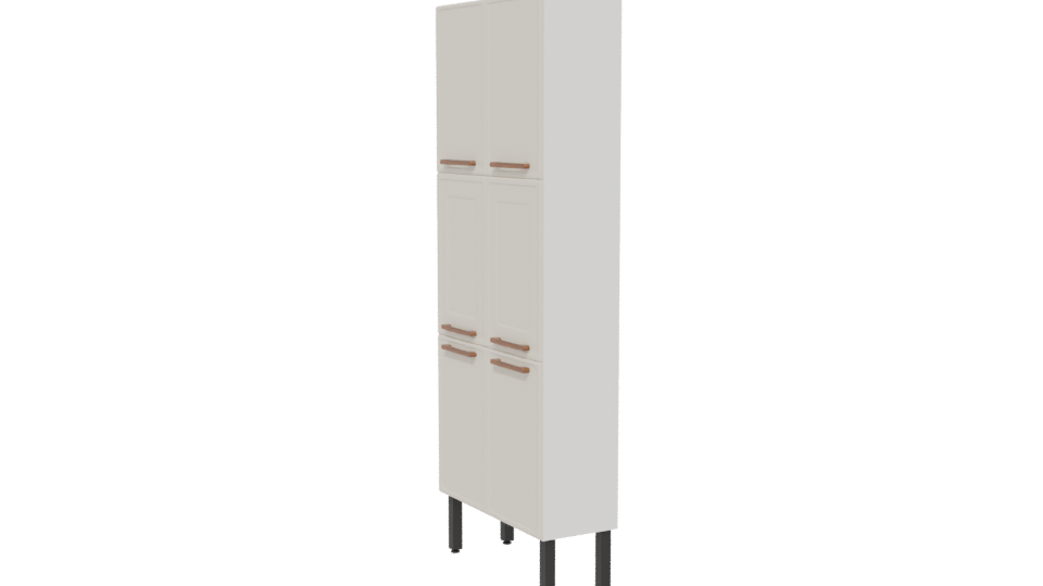 Stylish Kitchen Refrigerator 3D - Professional 3D Model Render 13