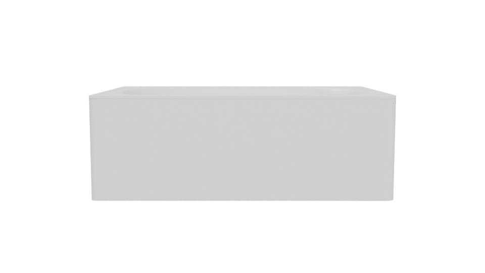 Elegant Modern Bathtub 3D Model - Professional 3D Model Render 5