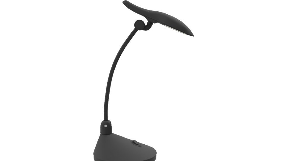 Sleek Modern Desk Lamp 3D - Professional 3D Model Render 8