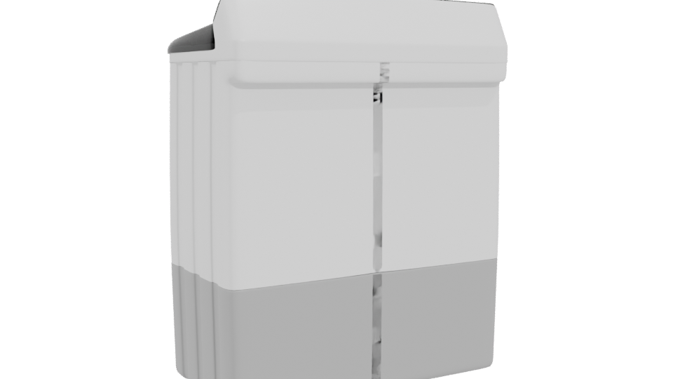 Hisense Washing Machine Model 3D - Professional 3D Model Render 4