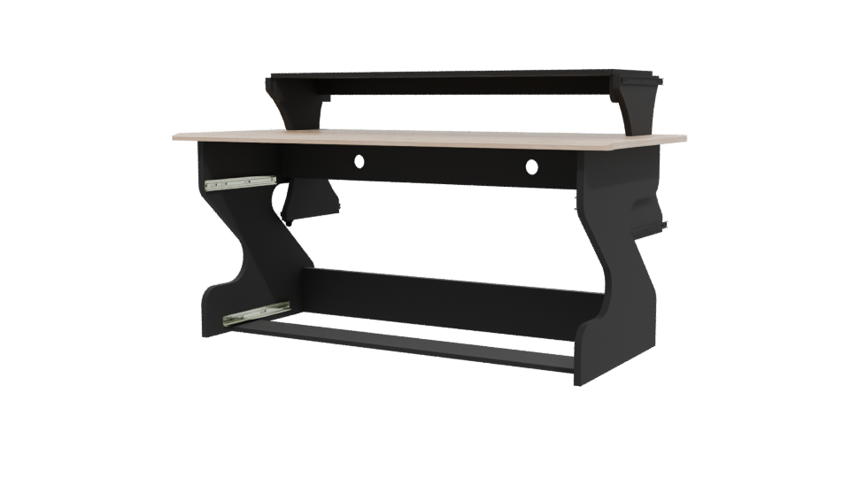 Stylish Modern Office Desk 3D - Professional 3D Model Render 12