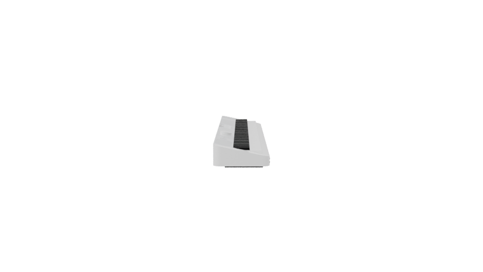 Stylish Digital Piano Model 3D - Professional 3D Model Render 8
