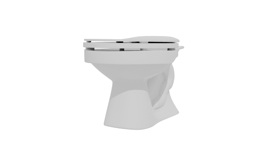 Contemporary Toilet Model 3D - Professional 3D Model Render 12