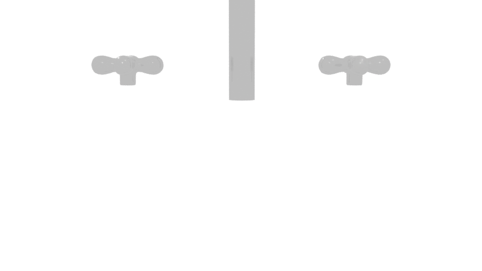 Stylish Metal Kitchen Faucet 3D Model - Professional 3D Model Render 5