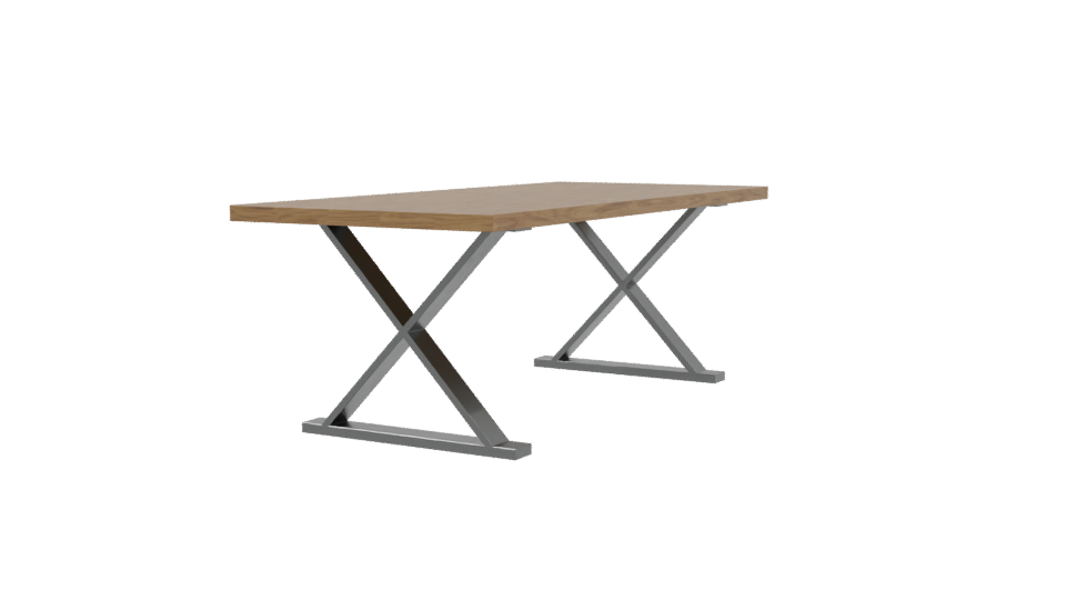 Stylish Modern Dining Table 3D - Professional 3D Model Render 3