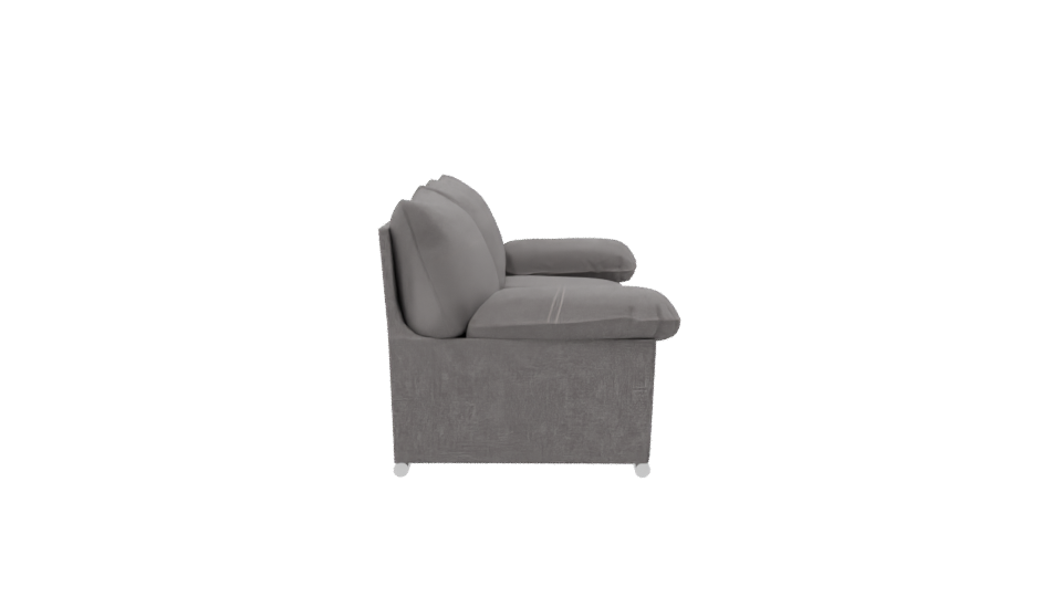 Contemporary Fabric Sofa 3D Model - Professional 3D Model Render 8