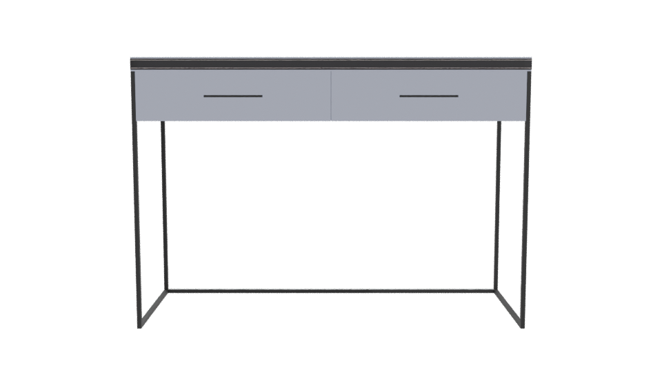 Sleek Modern Desk 3D Model - Professional 3D Model Render 11