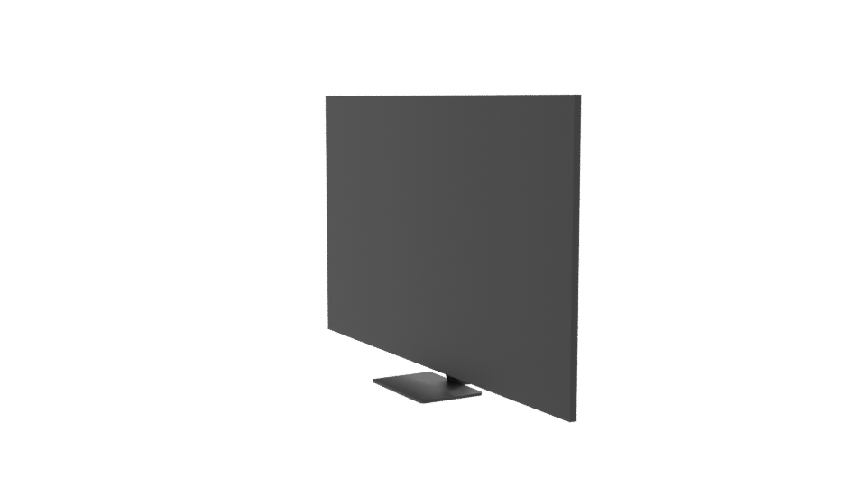 Sleek Modern Television 3D Model - Professional 3D Model Render 13