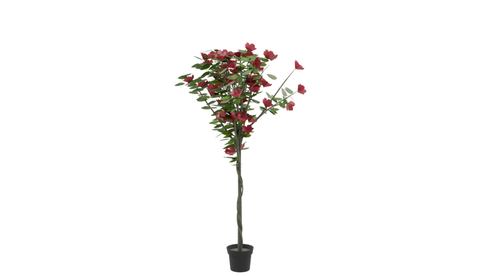 Lifelike Floral Decoration Model - Professional 3D Model Render 9