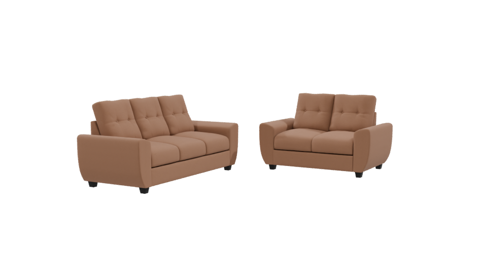 Stylish Modern Sofa Set 3D - Professional 3D Model Render 9