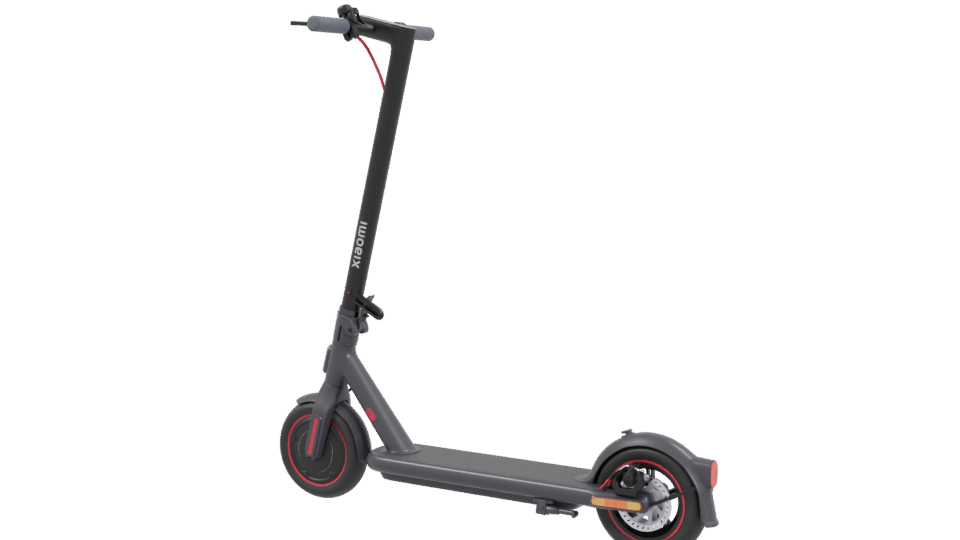 Sleek Electric Scooter Model - Professional 3D Model Render 3