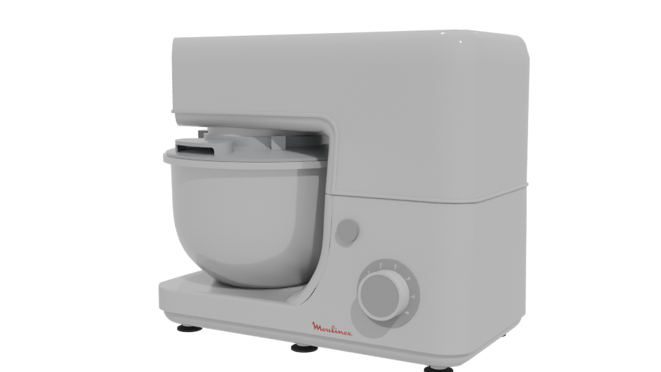 Stylish Stand Mixer 3D Model - Professional 3D Model Render 12