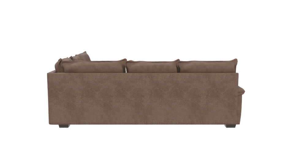 Stylish Sectional Sofa Model 3D - Professional 3D Model Render 5
