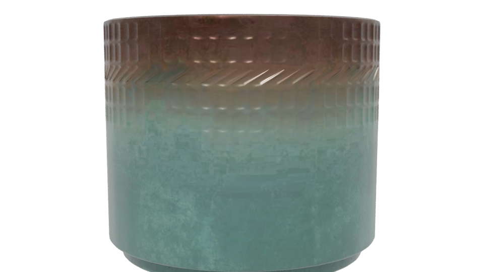 Stylish Decorative Planter 3D - Professional 3D Model Render 13