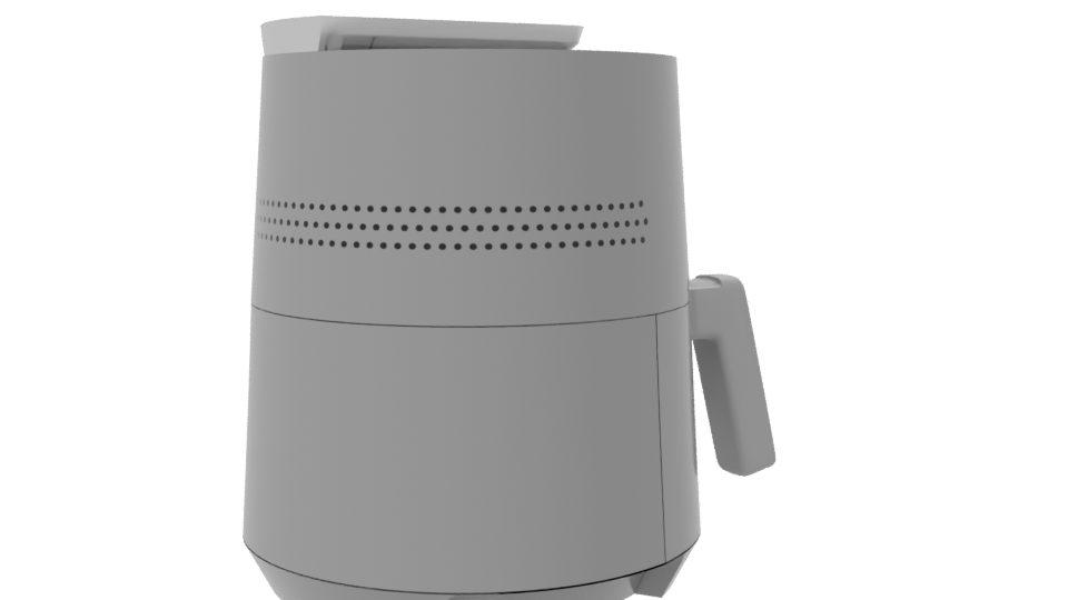 Sleek Modern Kitchen Appliance 3D - Professional 3D Model Render 7