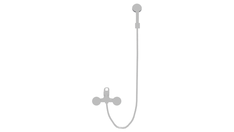 Stylish Shower Head 3D Model - Professional 3D Model Render 5