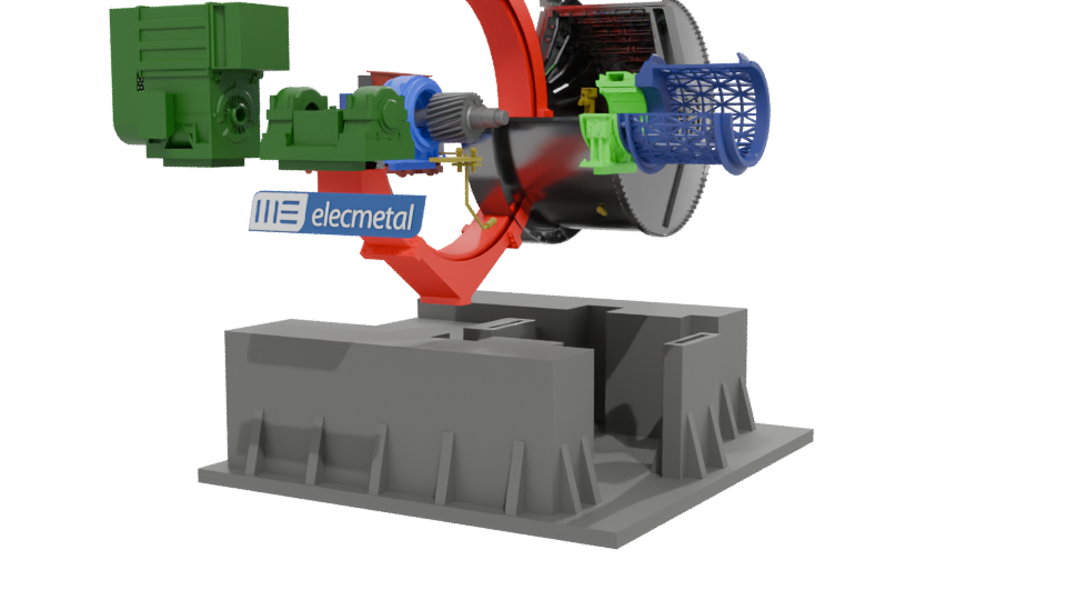 Industrial Machine Model 3D - Professional 3D Model Render 12