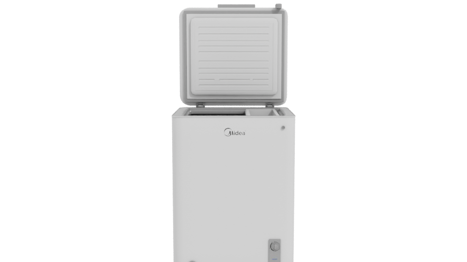 Chic Freezer Appliance 3D Model - Professional 3D Model Render 11