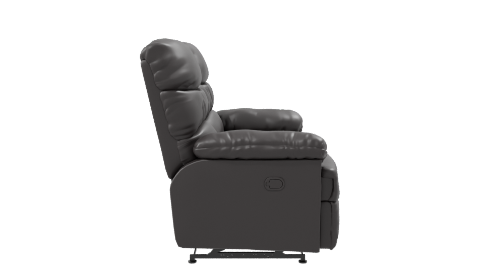 Comfortable Leather Loveseat Model - Professional 3D Model Render 8