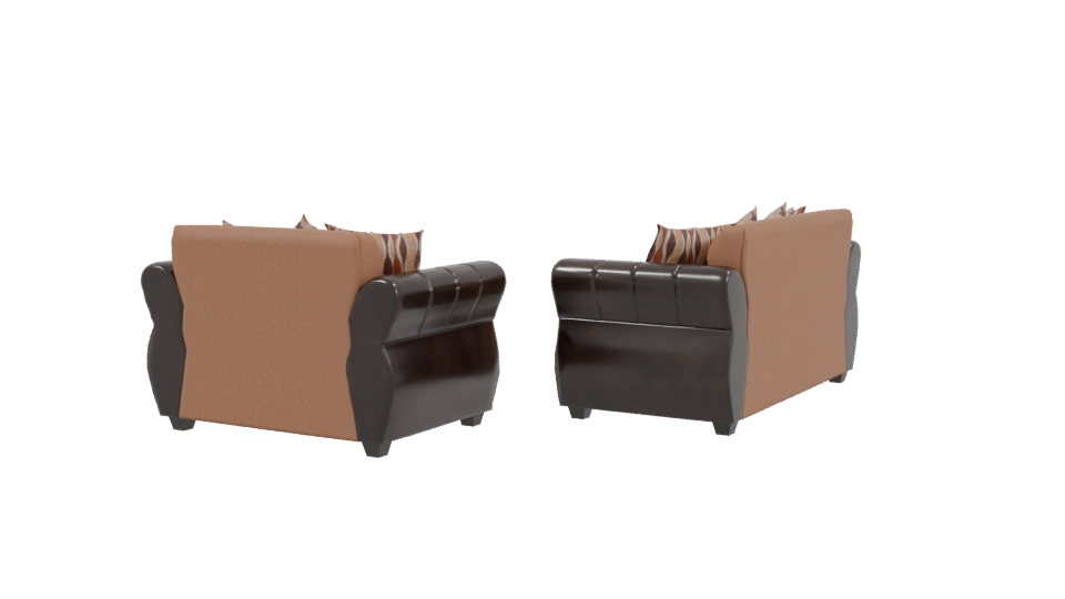 Stylish Luxury Sofa 3D Model - Professional 3D Model Render 3