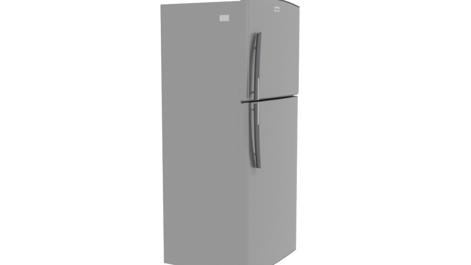 Sleek Refrigerator 3D Model - Professional 3D Model Render 9