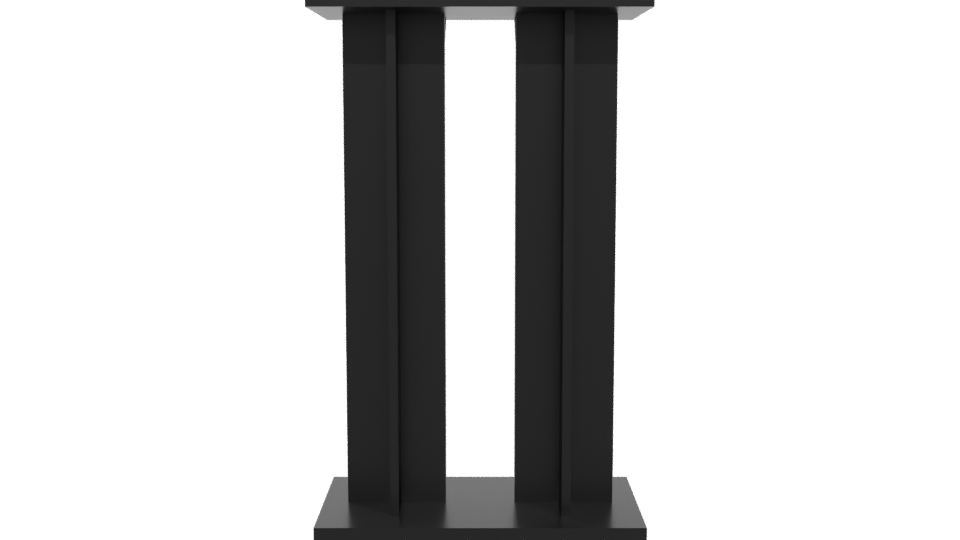 Sleek Modern Console Table 3D Model - Professional 3D Model Render 5