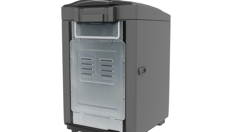 Stylish Household Washing Machine 3D - Professional 3D Model Render 6