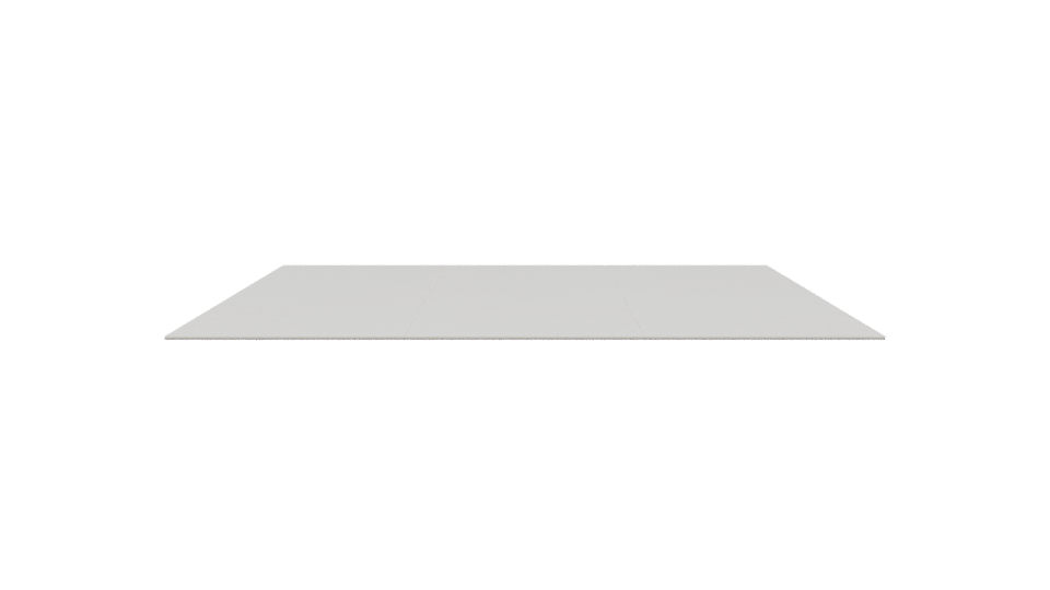 Minimalist White Floor Panel 3D - Professional 3D Model Render 11