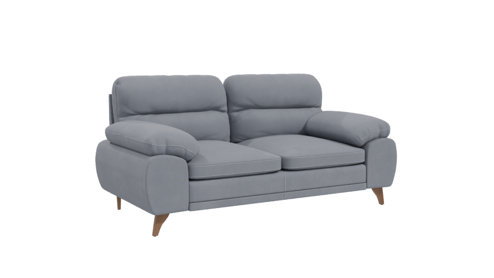 Contemporary Loveseat Sofa 3D - Professional 3D Model Render 10
