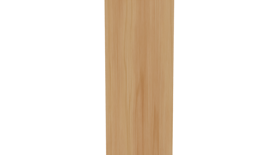 Stylish Modern Wooden Dresser 3D Model - Professional 3D Model Render 2