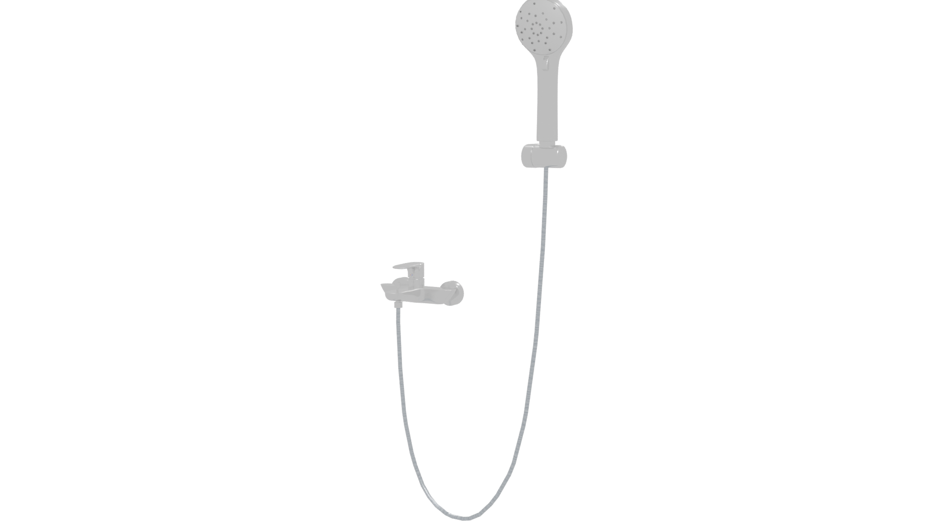 Contemporary Shower Head 3D Model - Professional 3D Model Render 24